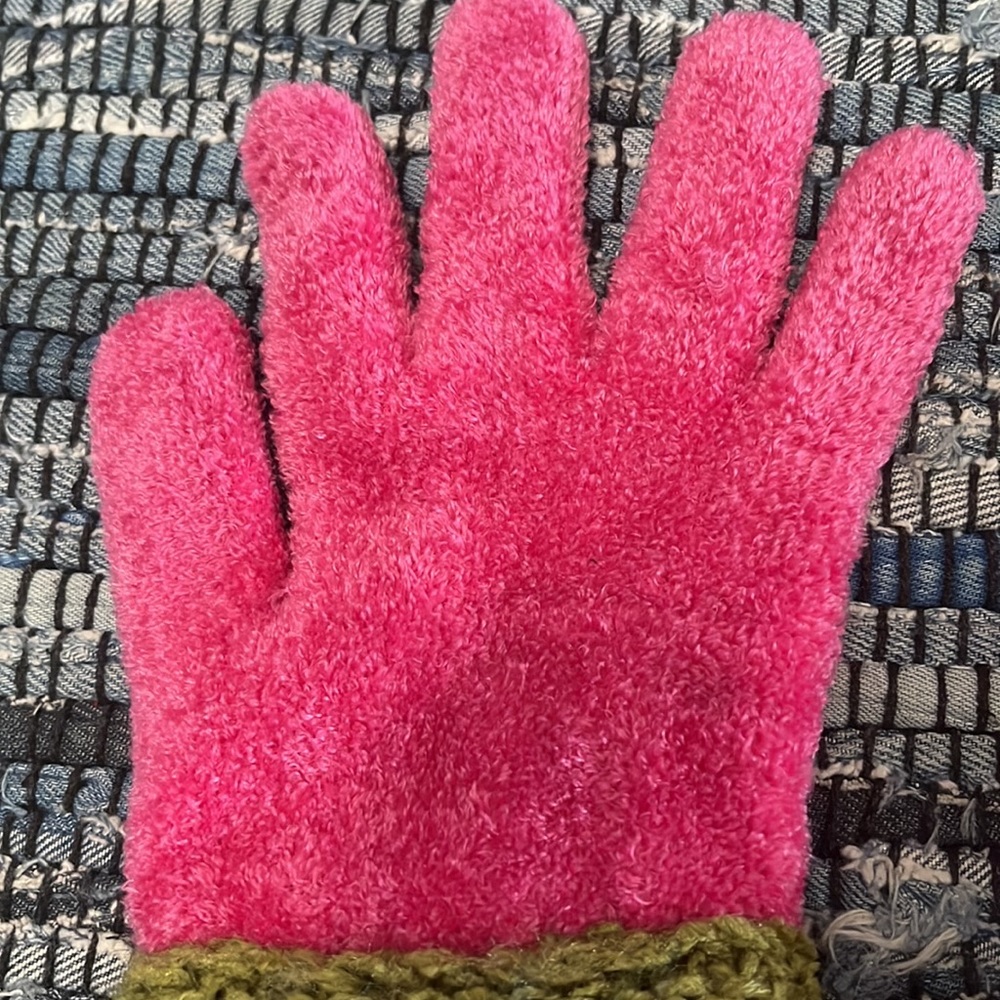 Pink & Multi-Colored Mittens - Picture 5 of 5